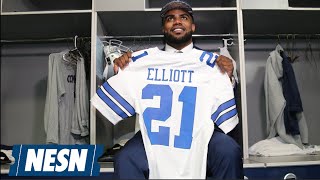 Ezekiel Elliott Tops NFLShopcoms Jersey Sales [upl. by Assertal]