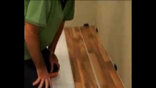 DIY Laminate Flooring  how to Lay your floor [upl. by Ecnerret]