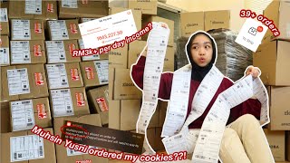 HOW I PACK MY SHOPEE ORDERS  ziqqra cookies [upl. by Veneaux86]