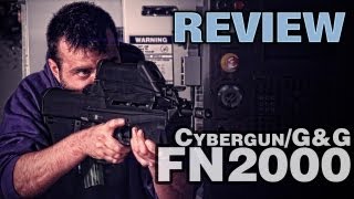 GampG F2000 Review and Shooting Test  EpicAirsoftHD [upl. by Sivram449]