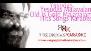 k j yesudas malayalam karaoke songs [upl. by Rellek499]