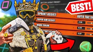 BEST Controller Settings in Black Ops 6 🔥  Best PS4 PS5 Xbox Black Ops 6 Settings  BO6 Settings [upl. by Adliwa]