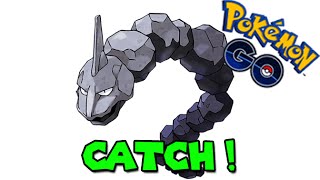 Catching ONIX  POKEMON GO RARE CATCH [upl. by Rosy461]