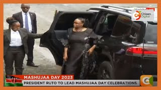 CJ Martha Koome arrives at Kericho Green Stadium for Mashujaa Day fete [upl. by Aggappe979]