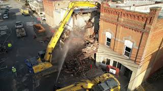 Paulding Theatre Demolition [upl. by Wiggins]