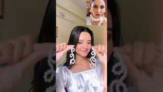 Recreating Kiara Advani’s Cannes 2024 Earring ❤️ creative diy diyearrings earrings ashortaday [upl. by Ilatan]