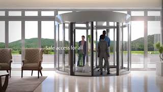 North America The ASSA ABLOY revolving door range [upl. by Pacificia]