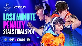 LASTMINUTE DRAMA in the eChampionsLeague Semifinal  Jonny v Bonnano  Full Match [upl. by Oliva]