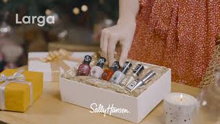 Lanzamiento Miracle Gel especial fiestas  Sally Hansen [upl. by Keffer]