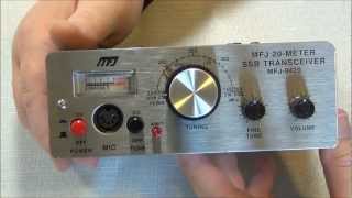 MFJ9420 20 Meter SSB QRP Transceiver  Introduction and overview  AF5DN [upl. by Eceerahs]