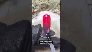 How To CND™ SHELLAC™ Holiday Nail Wrap ❤️ [upl. by Ynatsed]