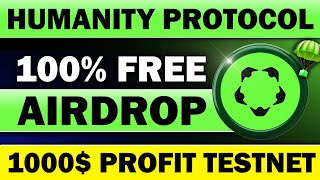 Confirm FREE Testnet Airdrop 🪂 Humanity Protocol Testnet Airdrop Complete Guide [upl. by Janaye]