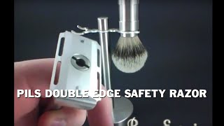 Pils Double Edge Safety Razor 101NE [upl. by Ahsyekal]