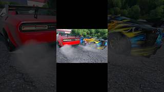 Dodge Challenger vs Lexus LFA Drag Race drivezoneonline shrots games [upl. by Tris]