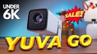 Best Budget Projector 2024  Wzatco Yuva Go Review  Under 6K Projector [upl. by Durtschi178]