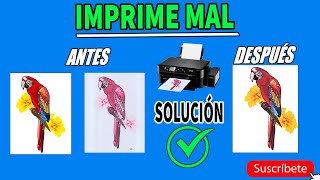 MI IMPRESORA IMPRIME MAL  °S0LUCIÓN° [upl. by Lupiv]