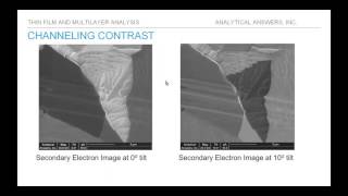 Thin film and Multilayer Defect Analysis in Metals Metal Coatings and Optical Coatings [upl. by Erlandson390]