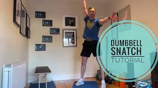 Dumbbell snatch tutorial [upl. by Bithia878]