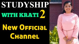 Studyship with Krati Videos Coming soon  Studyship with Krati 2 [upl. by Rozella]