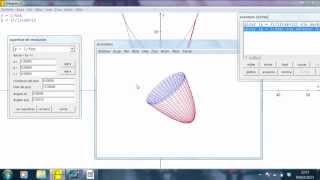 Sólido de revolución en Winplot [upl. by Nahtnaoj]