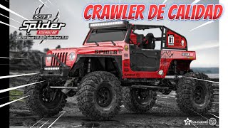 Gmade 110 GS02F Spider Kit Unboxing ¡Una pasada de crawler [upl. by Ainolopa]