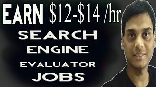 Earn from Search Engine Evaluator jobs Explained  Google search evaluator job  Hindi [upl. by Anasus]