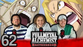 ED VS FATHER  Fullmetal Alchemist Brotherhood Episode 62 First Reaction [upl. by Ellennej]