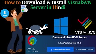 How to Download and Install VisualSVN Server on Microsoft Windows Server 2016 in Hindi [upl. by Aninotna665]