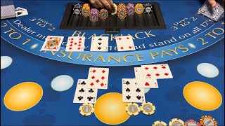 Blackjack  400000 Buy In  SUPER HIGH STAKES CASINO SESSION WINNING OVER 100K On Bonus Bets [upl. by Idnim]