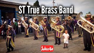 ST True Brass Band at Sedibeng Marines feast 20 October 2024 [upl. by Allianora]