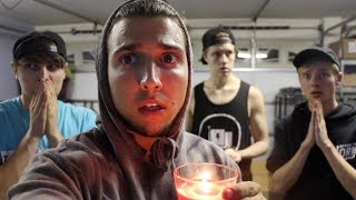 EXPLORING HAUNTED GARAGE AT 3 AM WEAR HEADPHONES [upl. by Nickles]