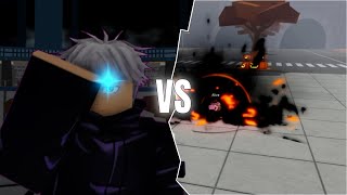 Gojo VS Jogo  Jujutsu kaisen Roblox Remake [upl. by Bledsoe]