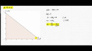 Integralrechnung  Integral einer linearen FunktionAnwendungsaufgabe [upl. by Japha]