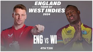 🔴 Live West Indies Vs England Live – 4th T20  WI Vs ENG Live Match Today  England vs West Indies [upl. by Nickey]