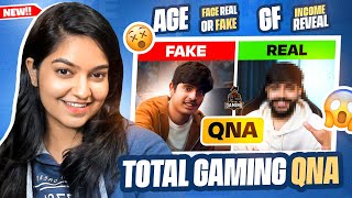 AJJU BHAI FACE REVEAL  QampA  TOTAL GAMING REACTION freefire reaction TotalGaming093 [upl. by Drake621]