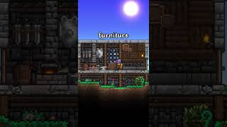 Turn Your Wooden Box into a Blacksmiths Workshop  Quick Building Tips in Terraria terraria [upl. by Yenolem]