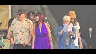 Hozier w Mavis Staples Joan Baez  friends  quotThe Weightquot Newport Folk Festival 72624 [upl. by Mccarthy600]