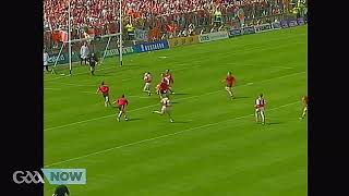 OISIN MCCONVILLE GOAL  ARMAGH V DOWN  1999 ULSTER FOOTBALL FINAL [upl. by Hartill966]