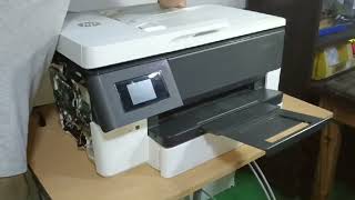 Paper Jam Repair HP 7720 [upl. by Gentille]