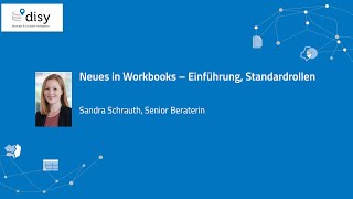 Neues in disy Cadenza Workbooks – Einführung Standardrollen [upl. by Cruce]