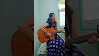 Baarishein anuv jain Namu baarisheinanuvjain guitarcover guitar [upl. by Opaline435]