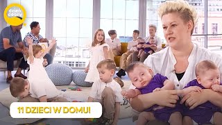 MAJA 11 DZIECI 👶 Jak sobie radzą z opieką  Dzień Dobry TVN [upl. by Claire]