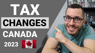 Important TAX CHANGES in CANADA for 2023  TFSA RRSP CPP amp FHSA  Canadian Tax Guide Chapter 11 [upl. by Retnyw]