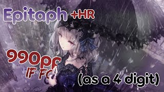 Epitaph HR 721pp 7x  990pp IF FC [upl. by Iaria292]