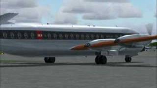 BEA n BA VICKERS VANGUARD DEPARTS GATWICK [upl. by Alisen]