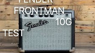 fender frontman 10G test [upl. by Aisined]