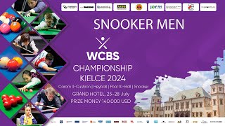 Day 1  Snooker Men  WCBS Championship  Kielce  Poland 204 [upl. by Okim]