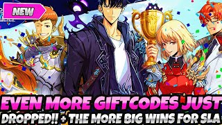 RUN FAST EVEN MORE NEW GIFT GODES JUST DROPPED  SO MANY NEW BIG WINS FOR Solo Leveling Arise [upl. by Jeralee]