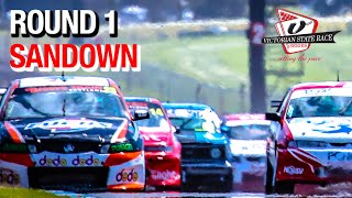 LIVE Motorsport  Victorian State Race Series Round 1 Saturday Sandown [upl. by Arsuy906]