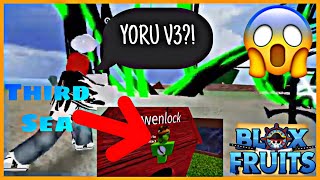 WenlockToad’s Doghouse Location  Third Sea  Yoru V3 Blox Fruits [upl. by Saeger758]